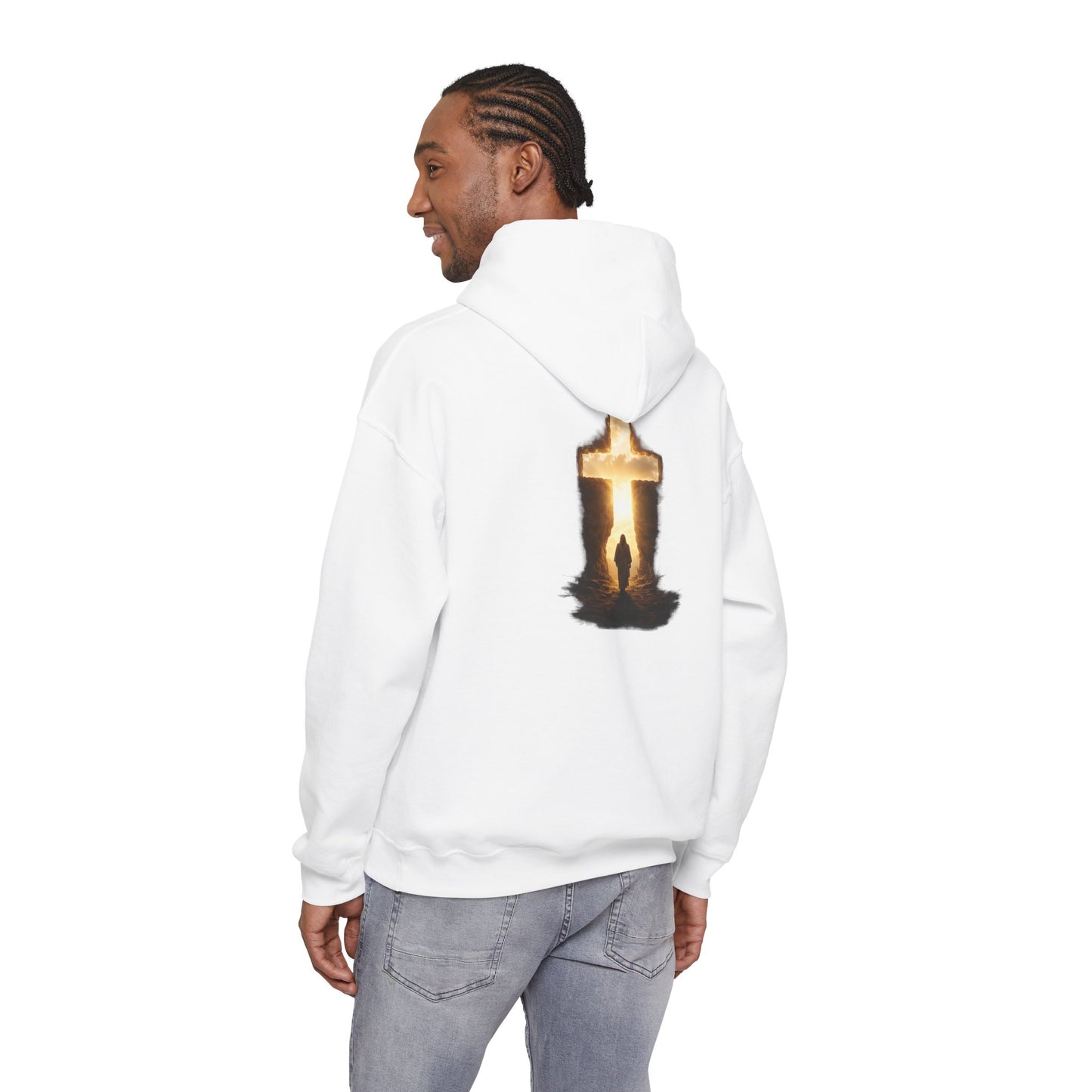 Sweat à capuche Croix de Lumière