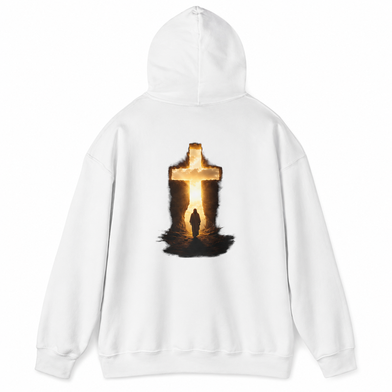 Sweat à capuche Croix de Lumière
